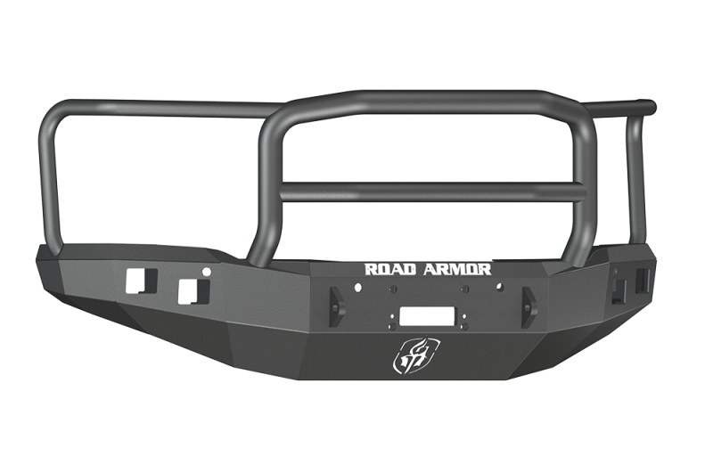 GMC 1500 Front Bumpers - Road Armor - Stealth Front with Lonestar Guard - Tex Blk - `14-`15